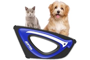 Pet Hair Remover for Car, Triangle Dog Hair Remover for Carpet, Couch, Furniture, Clothes heldhold Reusable Pet Hair Remover 