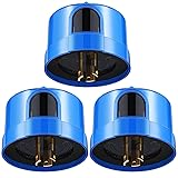 Flutesan Photocell Twist Lock Photocell 3Pcs
