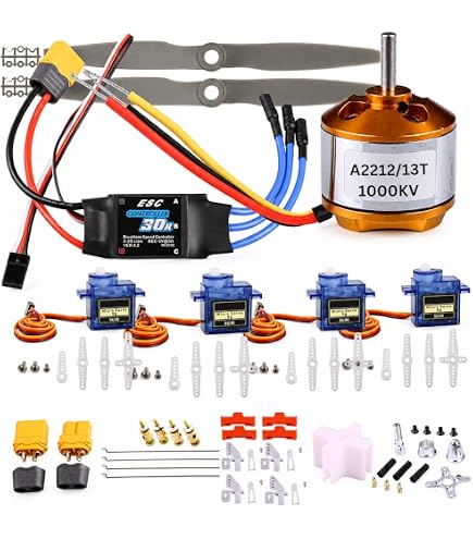 Amazon.com: Xiangtat A2212 2200KV Outrunner Brushless Motor + 30A