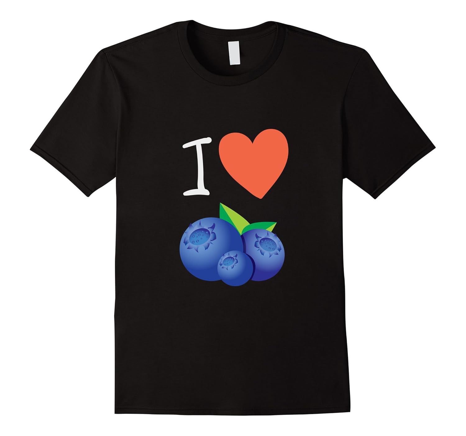 Blueberry T Shirt I Love Blueberries Tee Shirt4LVS