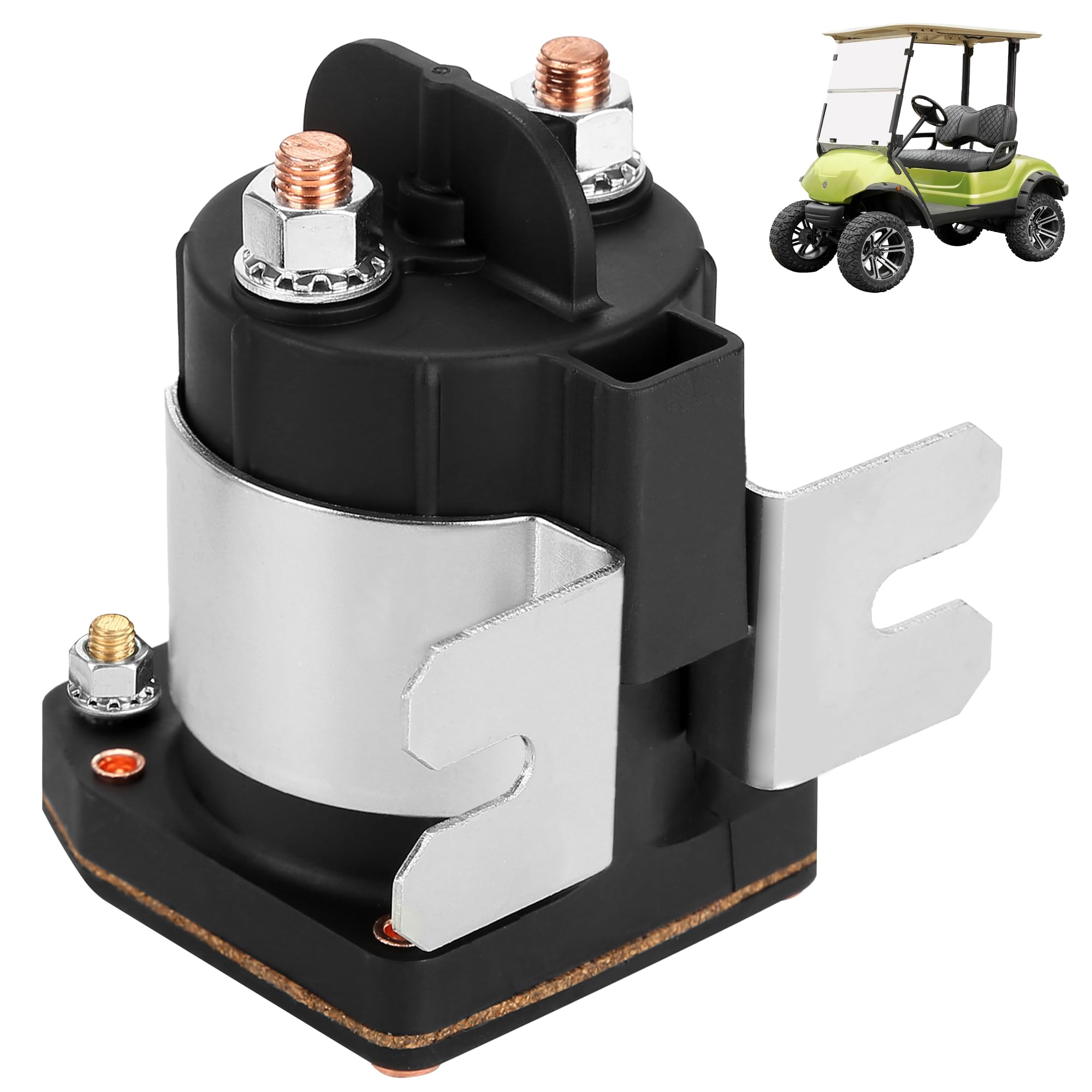 10L0L Golf Cart Solenoid Relay for Yamaha G22 G29 Drive Electric Golf Cart 48 Volt Solenoid Relay Assy OEM # JU6-H1950-00