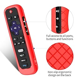 Remote Case for Roku, Battery Cover for TCL Roku