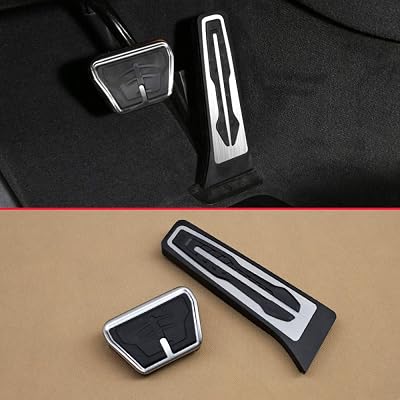 LEIDADA Gas Brake Accelerator Pedal Cover, for BMW F30 F31 F34 G30 G31 G32 F32 F36 F25 F15 F85 F16 F86 G11 G12 F10 F07 F20 F22 F06 F12
