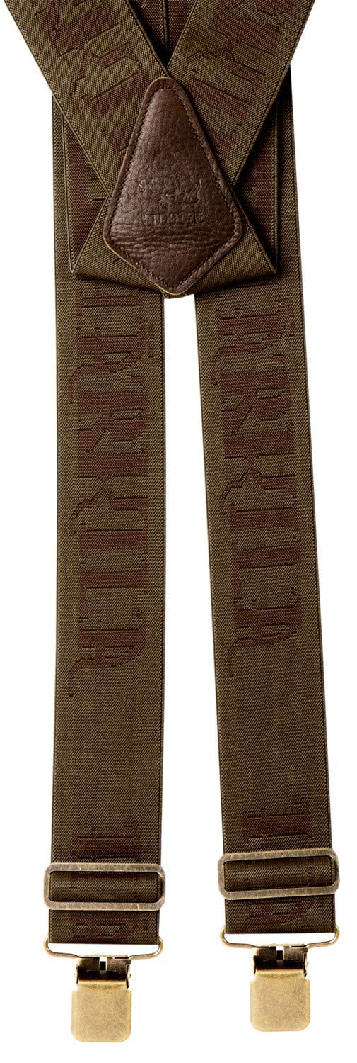 Härkila | Carl-Eric braces | Professional Hunting Clothes & Equipment | Scandinavian Quality Made to Last | Green, m/klips