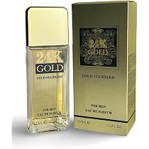 Amazon.com : United Scents 24K GOLD Eau de Parfum for Men, 3.4 Fl ...