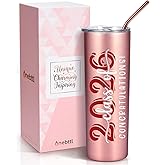 Onebttl Graduation Gifts 2026 - Class of 2026, 20oz Stainless Steel Insulated Mug as Party Supplies, Decorations, Graduation Gifts for Her