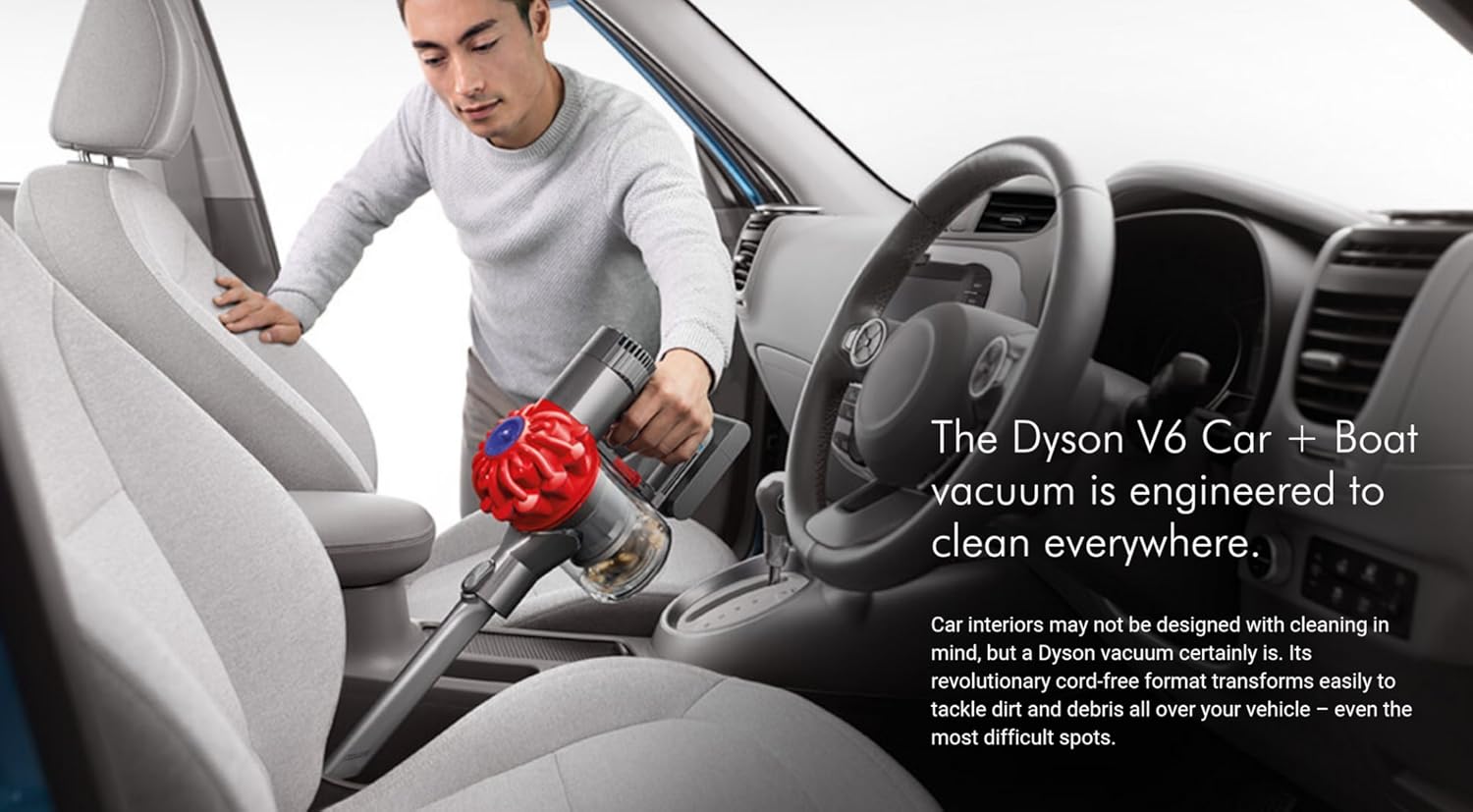Dyson V6 Car Boat Handheld Vacuum Cordless Amazon Co Uk Kitchen Home