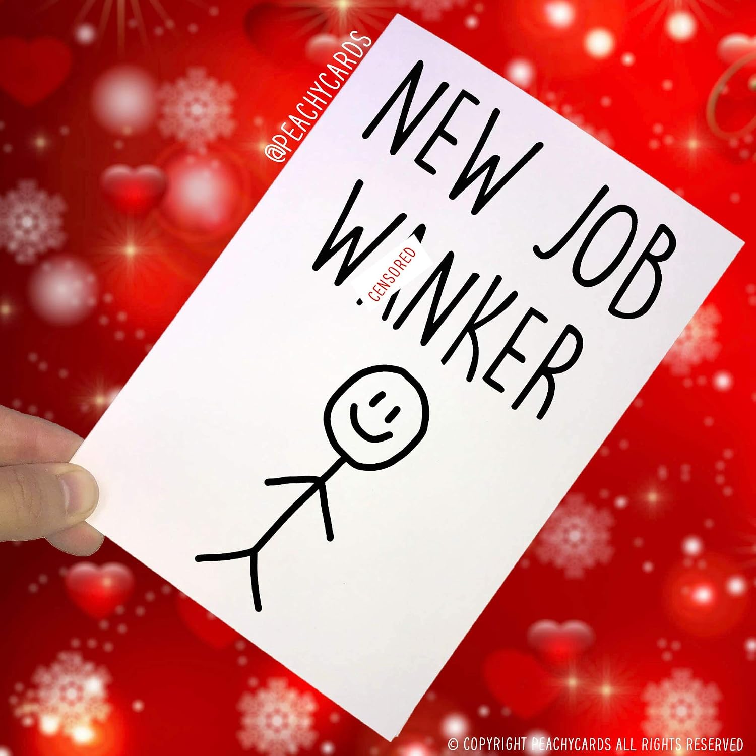 Leaving Card, Coworker Card, New Job W*nker, Good Luck, Congrats New Job, Colleague, Leaving Funny Card - Image 3