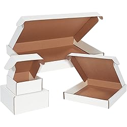 BOX USA Shipping Boxes Small 4"L x 4"W x