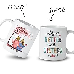 Gossby Custom Sister Mug - Personalized Soul Gift