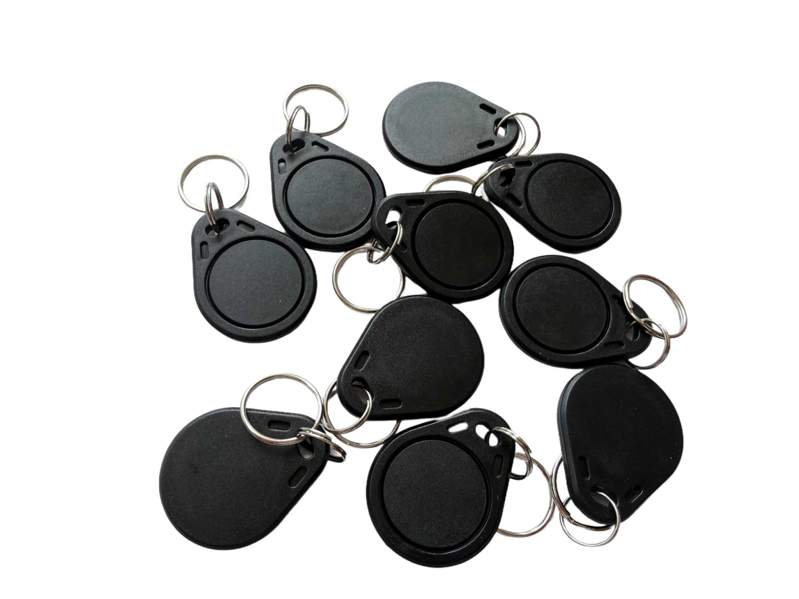YARONGTECH® ISO14443A 13.56MHZ 1K RFID Hotel Lock door Key fob Tag Black Colour 100PCS
