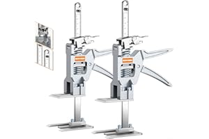 RENYINDA Labor-Saving Arm Jack Multifunctional Construction Jacks, Furniture Jacks，Lift Height 6.7 inches 400lb Load-Bearing for Installing Windows and Doors, Lifting Furniture, Woodworking Tools