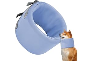 Dog Neck Brace - Adjustable Shield | Adjustable Anti-Lick Soft Dog Cones | for Veterinary Clinic Puppy Cat Medium Large Breed