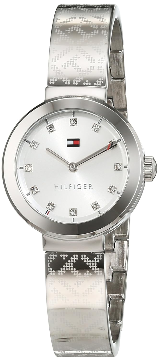 Tommy Hilfiger Womens Quartz Watch, Analogue Classic Display and