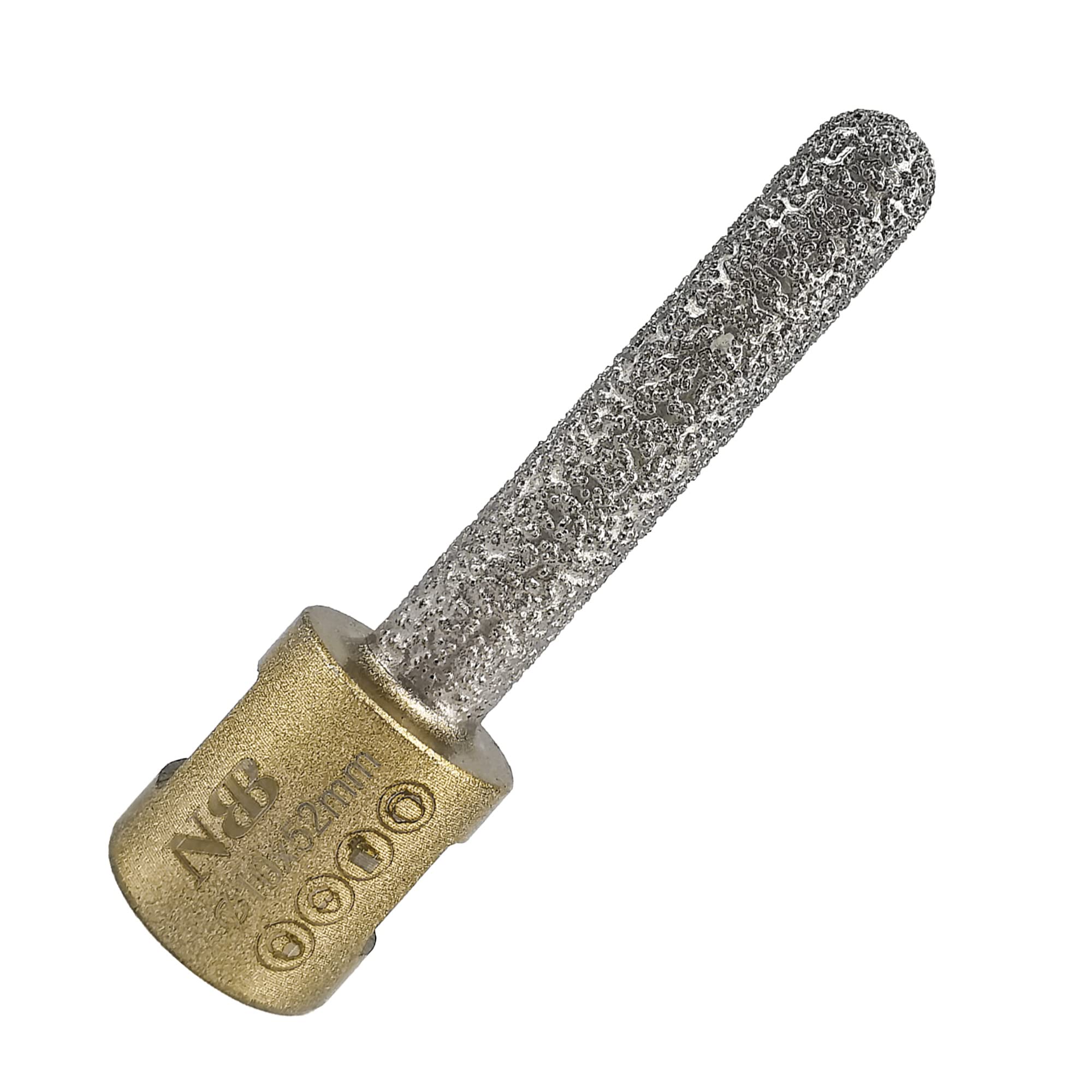 NBB Diamond Milling Cutter with M14, Diamond finger bit, diamond chamfer bit, Diamond Router Bit for Enlarging and Shaping Hole on Porcelain, Ceramic, Tile, Granite, Marble, Wet or Dry (1, F1052)