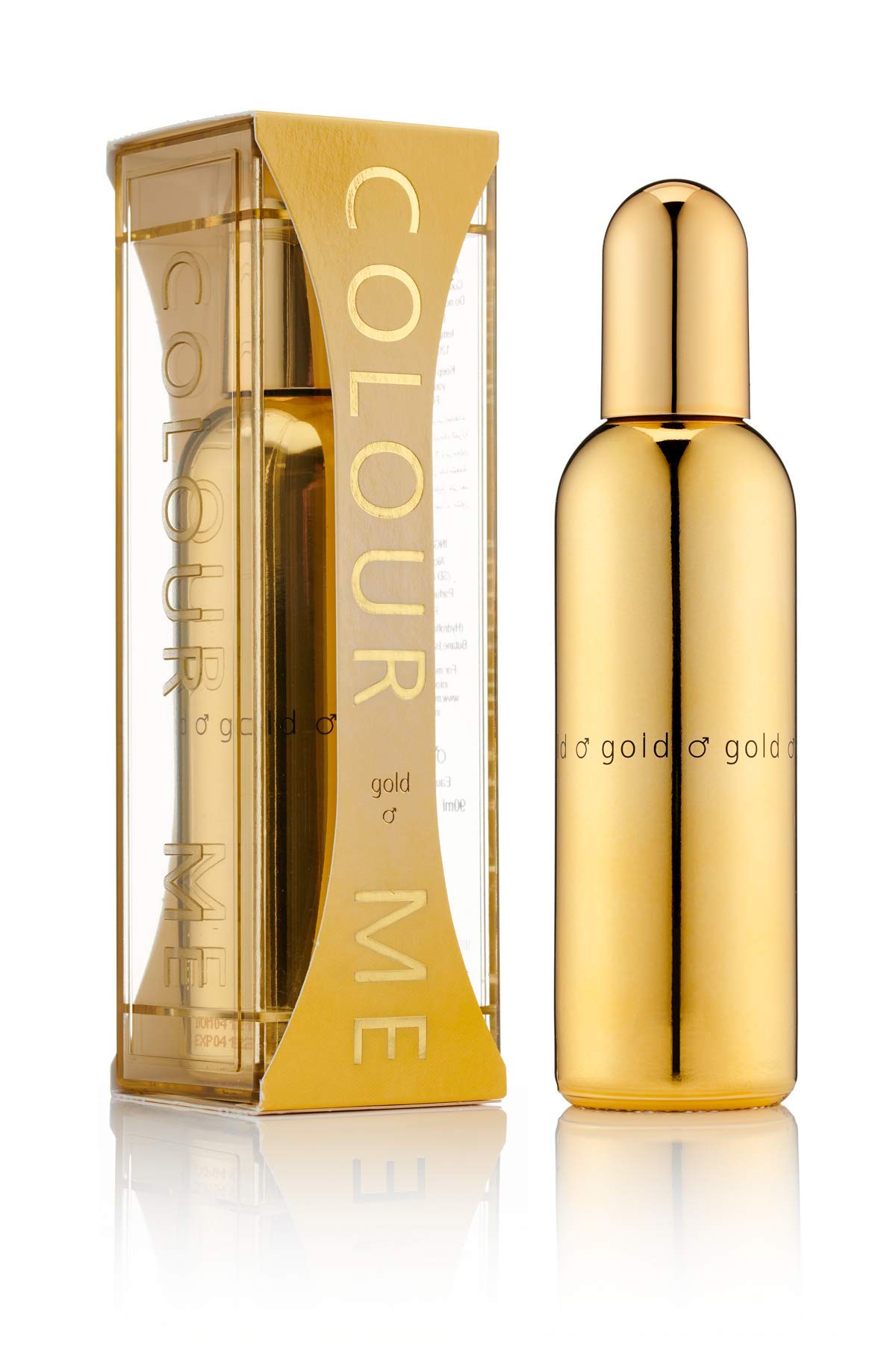 Colour Me Gold Homme Fragrance for Men 90ml Eau de Parfum, by