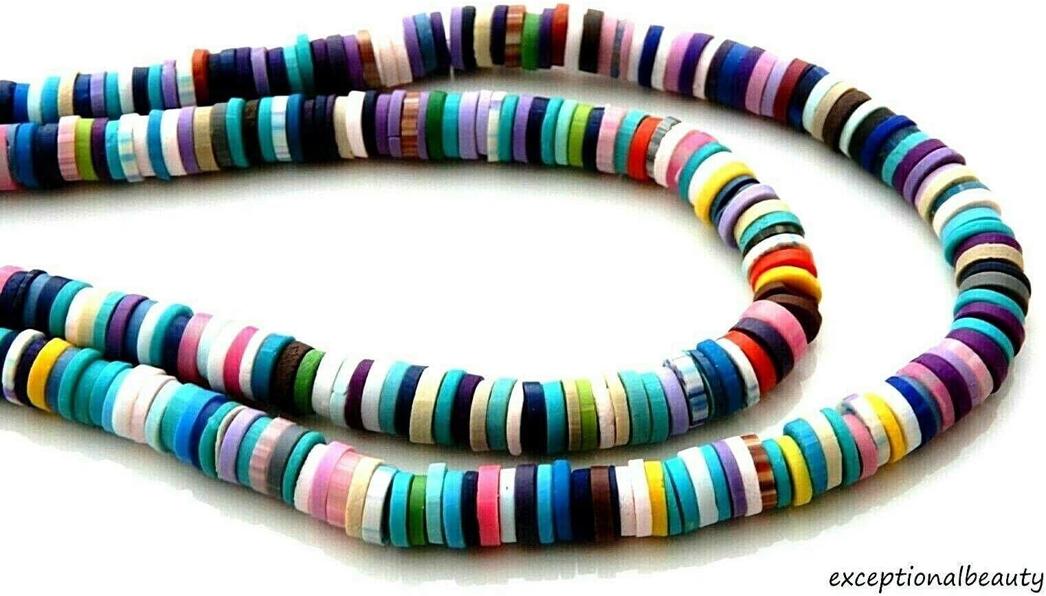 300 Fimo Polymer Clay 5mm Katsuki Assorted Colors Slice Heishi Spacer Beads