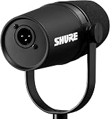 Shure MV7X XLR Dynamic Microphone for Podcasting Black Pro Quality view 8