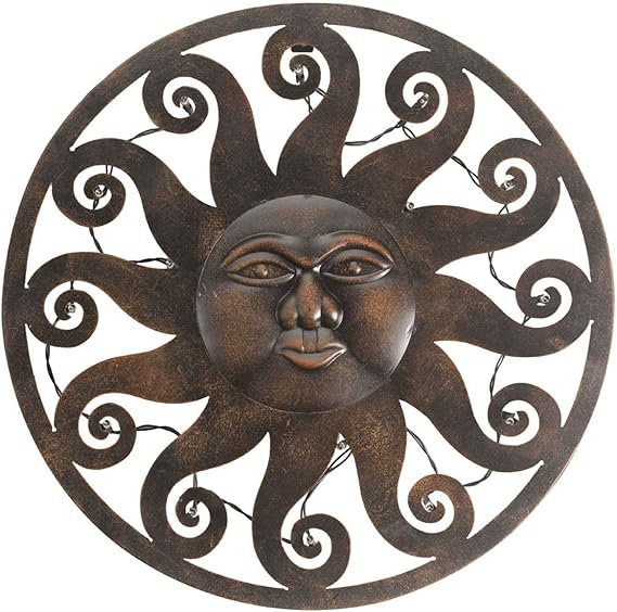 Smart Garden LED Wall Art Celestial Sun Amazon.co.uk Garden & Outdoors