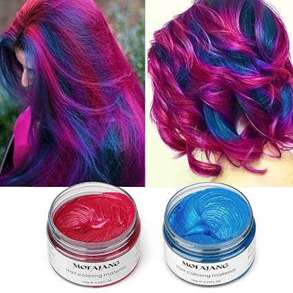 Amazon Com Mofajang Hair Color Wax Hair Wax 4 23 Oz Natural