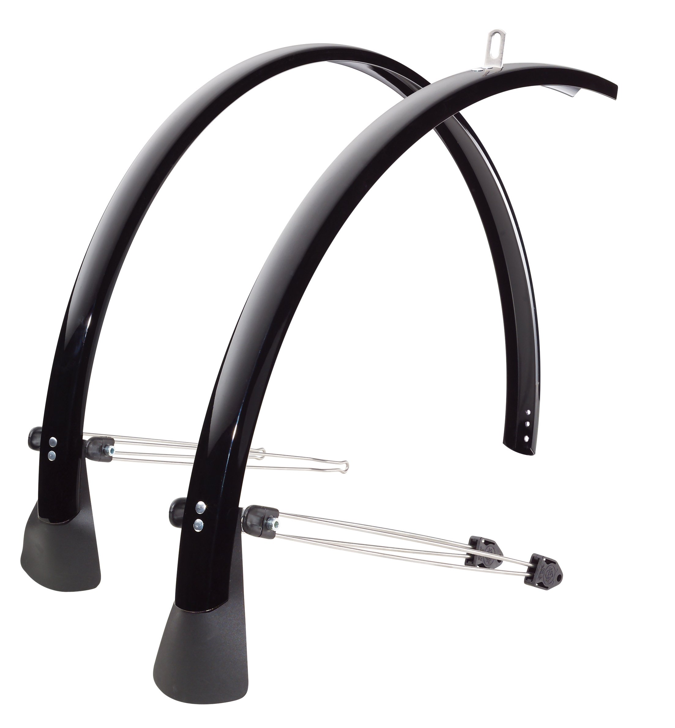 SKS Commuter Mudguard Set With Spoiler, Black, 60mm/26 Inch