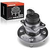 A-Premium Rear Wheel Bearing and Hub Assembly with ABS & 4-Lug Compatible with Hyundai Accent 2006-2011 & Kia Rio 2006-2011, Rio5 2006-2011, 4-Wheel ABS, FWD Only