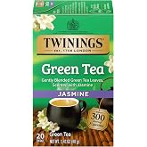 TWININGS TEA, TEA,GREEN,JASMINE 20 BAG