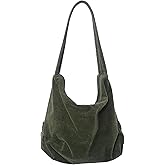 ALUWU Corduroy Tote Bag for Women Girl Canvas Shoulder Handbags Cute Large Purse