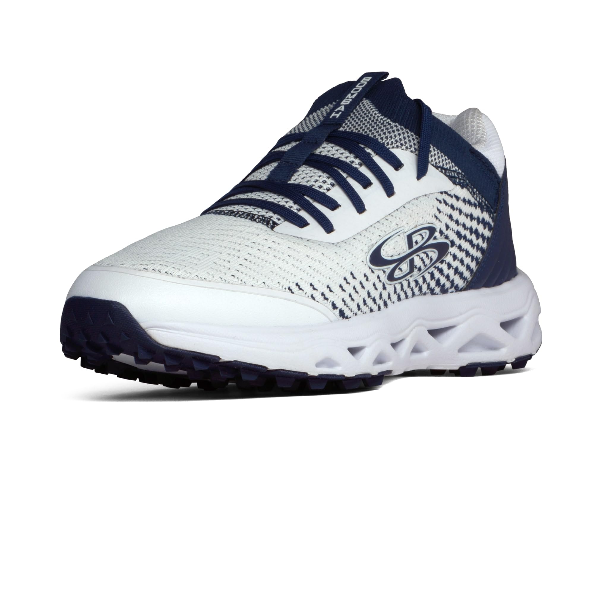 Boombah Men's Raptor Pureknit Blaze Turf White/Navy