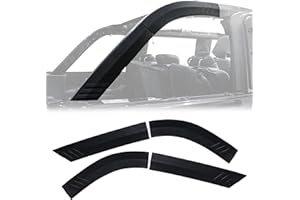 JHD-TOGO for Bronco D-Pillar Roll Bar Padding Protector Cover,Roll Cage Cover Scratches Protector Prevent Scratching for Ford Bronco 2021 2022 2023 4 Door Accessories,Roll Bar Cover Protectors,4PCS