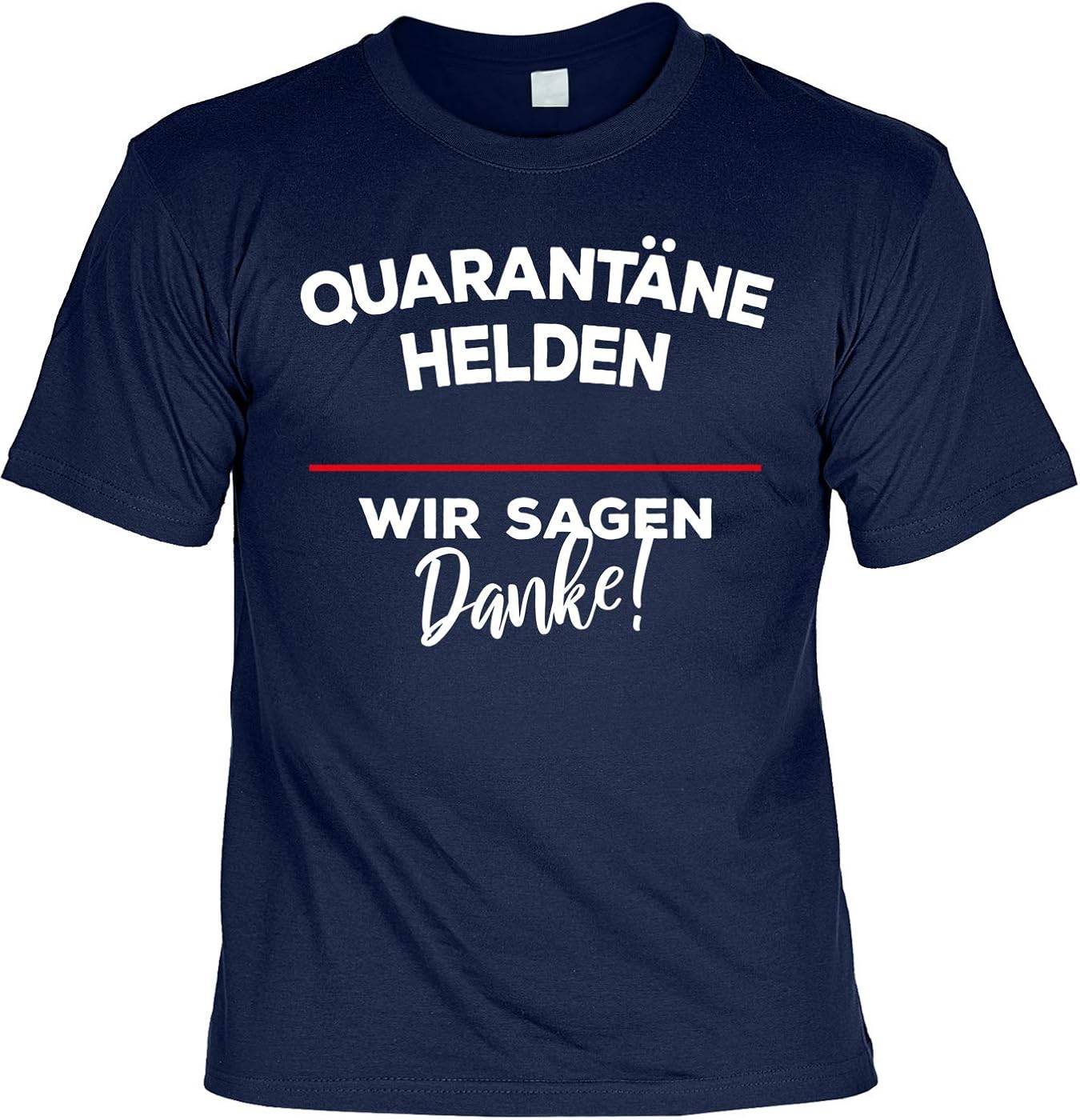 Corona Helden Sprüche Shirt, Alltags Helden TShirt Quarantäne Helden