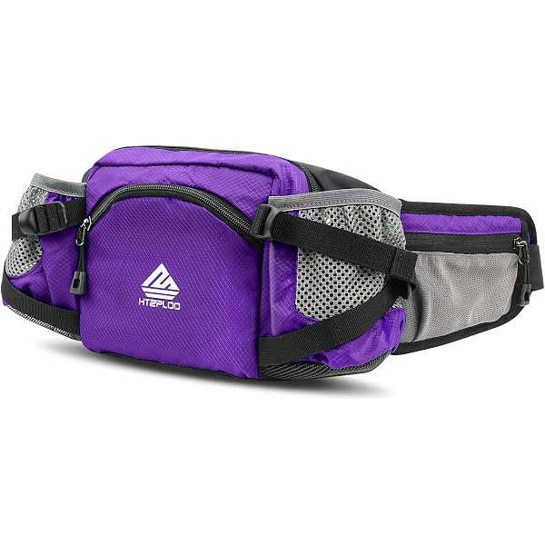 Amazon.com: Tuxapo Fanny Pack for Women Purple Waist Bags  display picture 1
