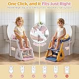 Orzbow Potty Training Toilet Seat 2 in 1 with Stable Triangle Structure view 7