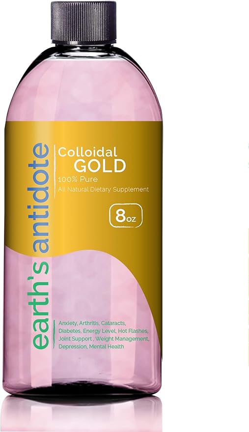 Colloidal Gold 8oz Health & Personal Care