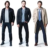 Star Cutouts SC4635 Supernatural Shelf Top Pack &ndash; Dean, Sam &amp; Castiel 31cm Cardboard Cutouts for Fans, Collectors &amp; Room Decor