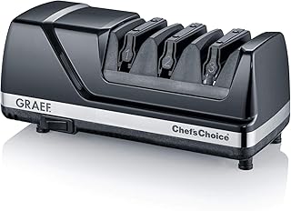 Graef CX125DE Messerschärfer, 75, Diamantscheiben, schwarz