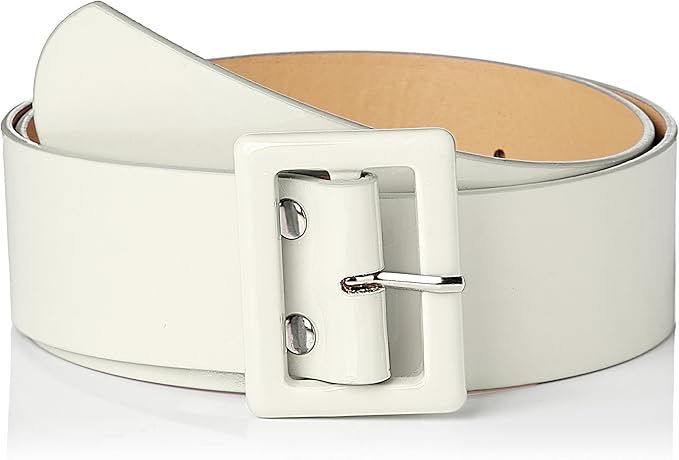 Amazon ウィゴー ベルト エナメルベルト レディース Br18sm06 Lg0045 ホワイト 日本 F Free サイズ ベルト 通販