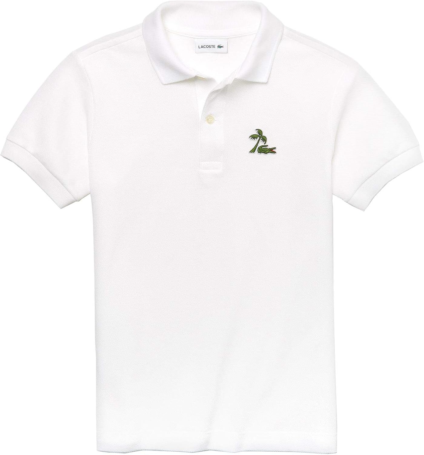 polo lacoste blanco