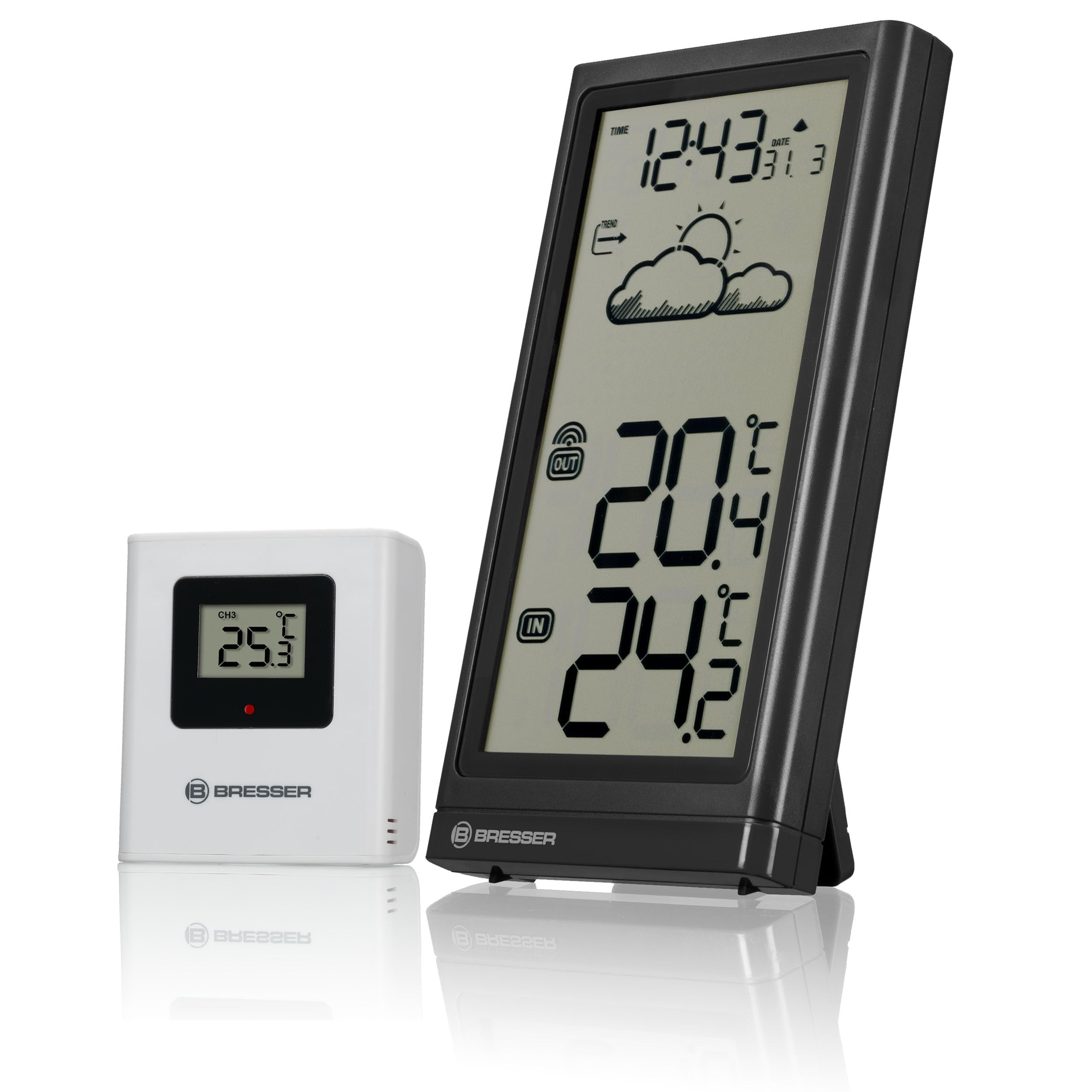 Bresser 7004200 Weather Station, Black
