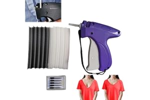 SAINGACE Quick Clothing Fixer, Quick Sewing Gun for Clothes, Button Garment Connector, Handheld Sewing Machine for Clothing (Style C)