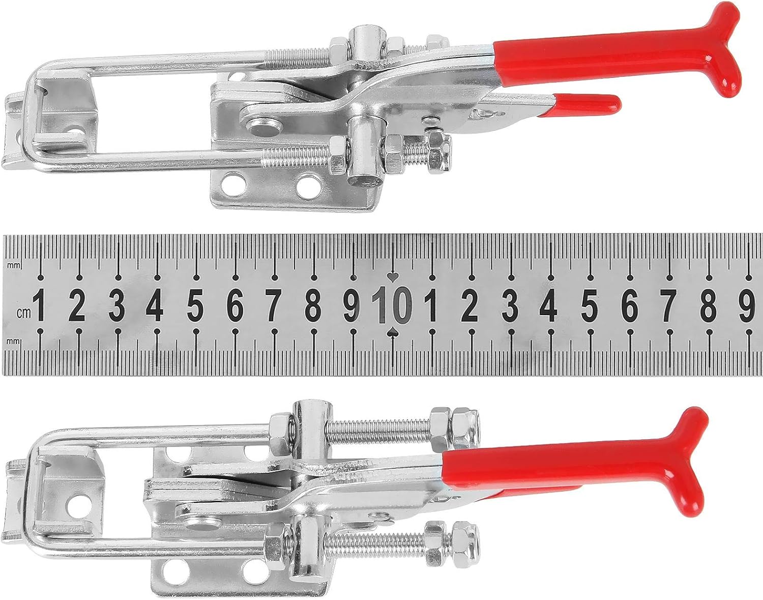 4 Pack 700lbs Capacity Toggle Clamps GH431 Adjustable U Bolt Selflock