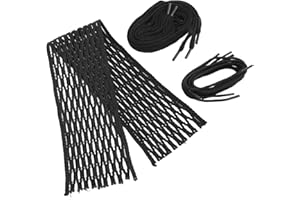 Lacrosse Mesh String Kit with 7 Braided Strings, Lightweight and Portable, Abrasion and Tear Resistant, Easy Installation for