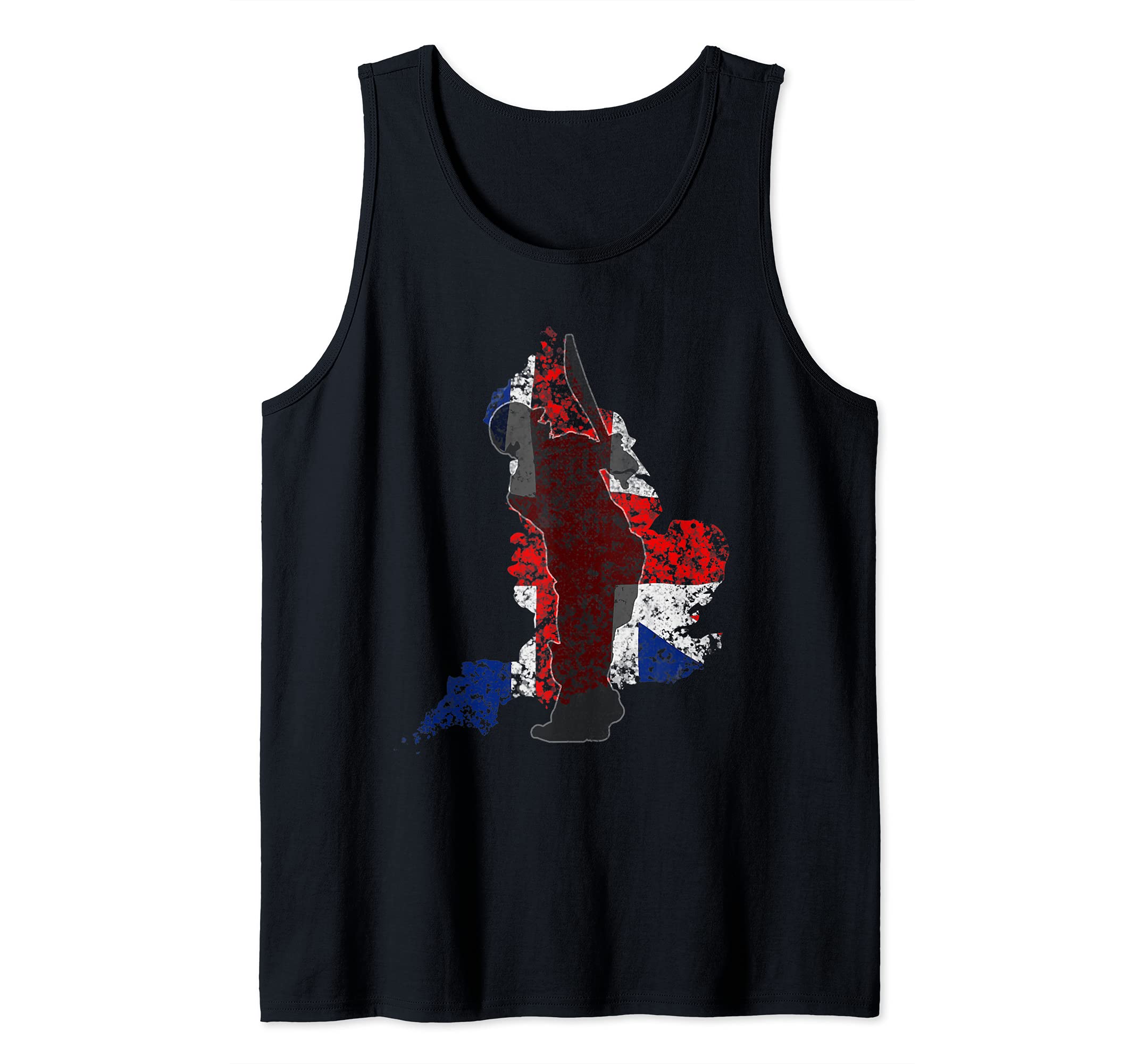 England Cricket Union Jack England Cricket Jersey Tank Top