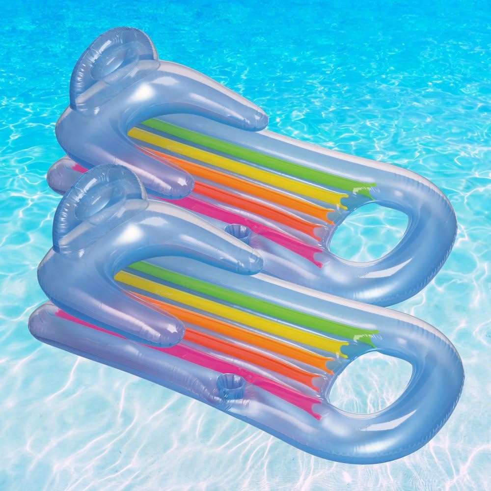 intex inflatable king kool pool lounge