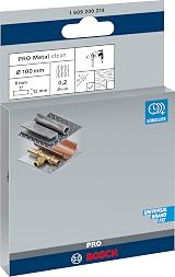 Bosch 1x PRO Steel Longlife Wire Wheel 100 mm 6 mm Shank Crimped Wire view 3