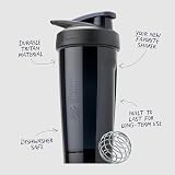 BlenderBottle Strada Shaker Cup 710ml with Locking Lid Black view 3