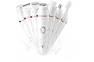 RIDANSTIAN Pluxy Epil Pro 3.0 Women Face Epilator，7-in-1 Painless Body Shaver and Facial Epilator, Pluxy Hair Removal for Face,Rechargeable Hair Removal kit for Facial, Legs, Bikini, armpits