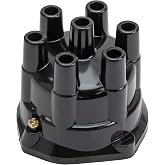 Quicksilver 33765T Distributor Cap for Marinized 6-Cylinder GM Inline Engines with Delco Conventional Ignition Systems
