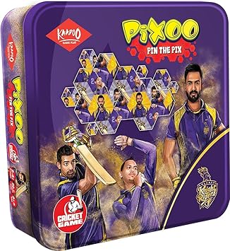 Kaadoo Pixoo-KKR-Cricketer Puzzle Game