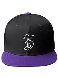 Daxton Classic Snapback Old English A to Z Numbers